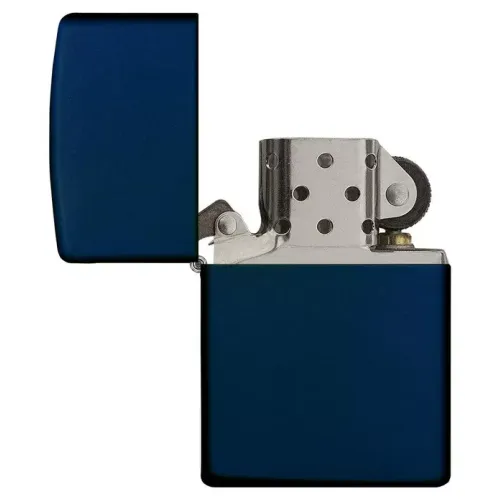 Зажигалка бензиновая Zippo Classic Navy Blue Matte синяя (239)