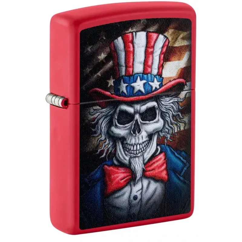 Запальничка бензинова ZIPPO Uncle Sam Skull Design (46696)