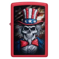Запальничка бензинова ZIPPO Uncle Sam Skull Design (46696)