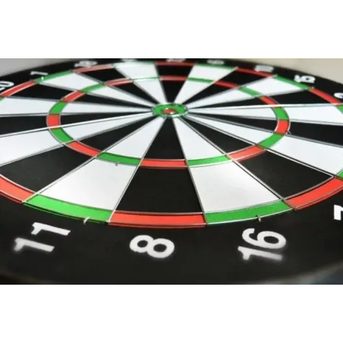 Дартс Дартс классический двухсторонний D-36,5 см DUKE 6 каплевидных дротиков 11 см (DN23302)