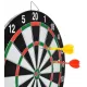 Дартс Дартс классический двухсторонний D-36,5 см DUKE 6 каплевидных дротиков 11 см (DN23302)