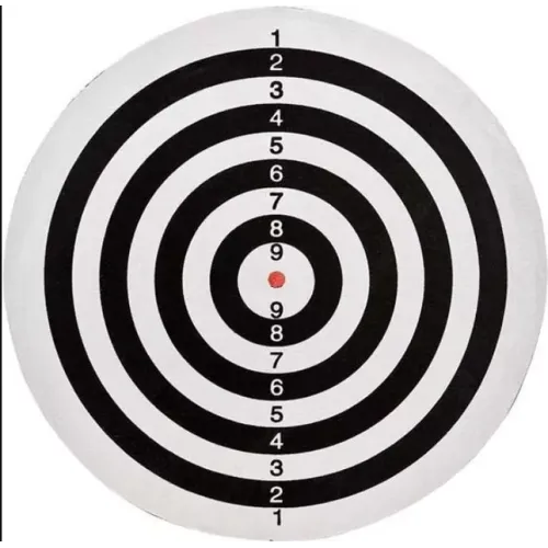 Дартс Дартс классический двухсторонний D-36,5 см DUKE 6 каплевидных дротиков 11 см (DN23302)