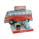 Бензинові запальнички Газова запальничка LICENCES VW SAMBA LIGHTER DL-8 Жовтий з червоним (40610003)