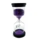 Песочные часы Часы песочные на 5 минут Фиолетовый песок 10,5х4,5х4,5 см (DN30720B)