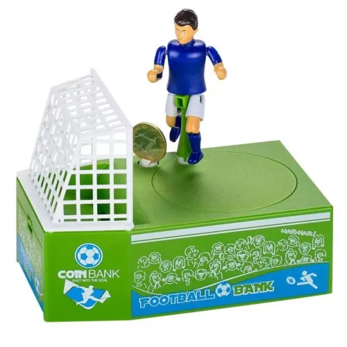 Скарбнички Інтерактивна скарбничка "Футбол" на батарейках, пластик, зелений (18х16, 5х11 см) (DN32103)