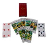 Карти для гри в тарок з гаданням 78 шт. "Jeu deTarot" 11.5x6 см (DN29753A)