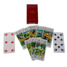 Карти для гри в тарок з гаданням 78 шт. "Jeu deTarot" 11.5x6 см (DN29753A)