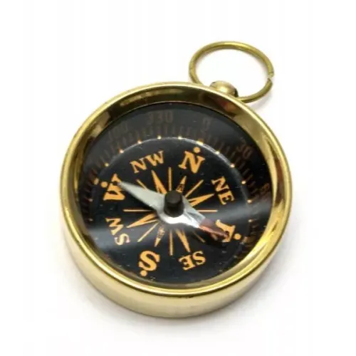 Компаси, лупи Компас бронзовий None 3.5х1.5 см (DN29285)