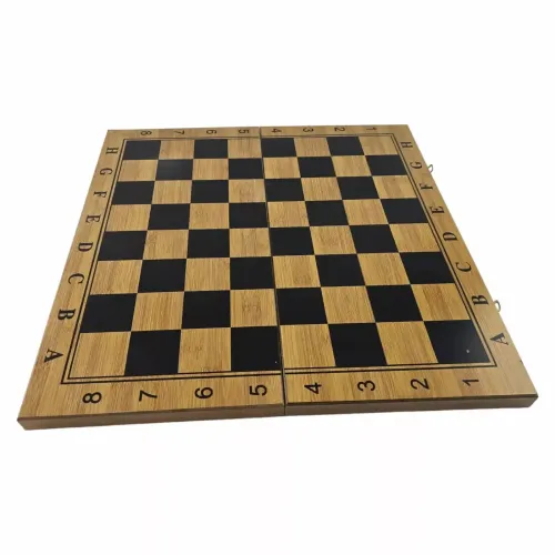 Игровые наборы Набор 3 в 1 шахматы, шашки, нарды 47,5х47,5, дерево (DN35133)