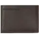 Портмоне та гаманці Портмоне горизонтальне з вкладкою на 3 картки Swiss Gear не шліфована шкіра, коричневе (SG30-13BR)
