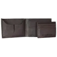 Портмоне горизонтальное с вкладкой на 3 карточки Swiss Gear не шлифованная кожа, коричневое (SG30-13BR)