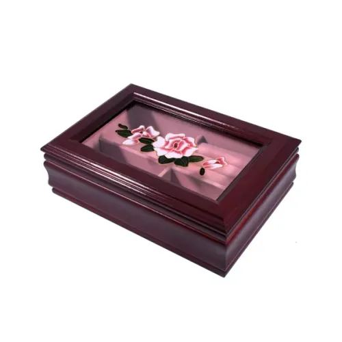 Ящики, комодики, шкафчики Шкатулка для украшений King Wood, венге (JF-K1350C)