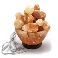 Соляная лампа из гималайской соли 