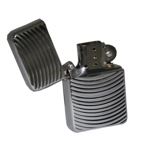 Бензиновые зажигалки Зажигалка бензиновая STAR Серебристая (23587STAR)