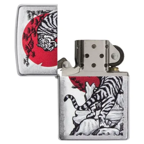 Бензиновые зажигалки Зажигалка бензиновая Zippo Asian Tiger (29889)