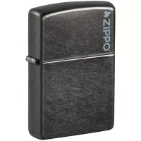 Зажигалка бензиновая ZIPPO Classic Grey Zippo Logo (28378 ZL)