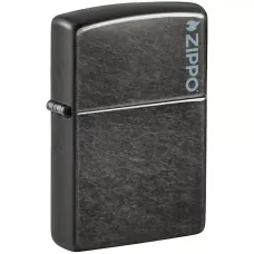 Запальничка бензинова ZIPPO Classic Grey Zippo Logo (28378 ZL)