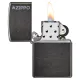 Бензиновые зажигалки Зажигалка бензиновая ZIPPO Classic Grey Zippo Logo (28378 ZL)
