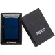 Бензиновые зажигалки Зажигалка бензиновая Zippo Classic Navy Blue Matte синяя (239)