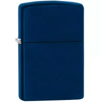 Зажигалка бензиновая Zippo Classic Navy Blue Matte синяя (239)