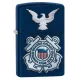 Бензиновые зажигалки Зажигалка бензиновая Zippo Coast Guard, темно синяя, береговая охрана США (28681)