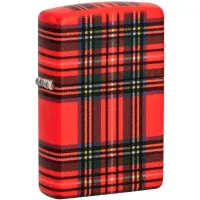 Запальничка бензинова Zippo Red Plaid Design (46352)