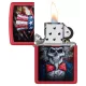 Бензиновые зажигалки Зажигалка бензиновая ZIPPO Uncle Sam Skull Design (46696)