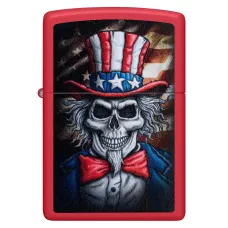 Зажигалка бензиновая ZIPPO Uncle Sam Skull Design (46696)