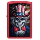 Бензиновые зажигалки Зажигалка бензиновая ZIPPO Uncle Sam Skull Design (46696)