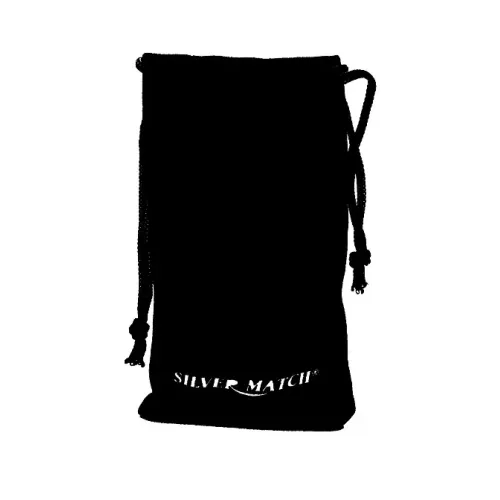 Газові запальнички Запальничка для сигар газова п'єзо 2 турбо Silver Match London пробійник 8 мм, оксамитовий мішечок, метал, темний лід (40674364DRI)