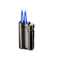 Запальничка для сигар газова п'єзо 2 турбо Silver Match London пробійник 8 мм, оксамитовий мішечок, метал, темний лід (40674364DRI) Запальничка для сигар газова п'єзо 2 турбо Silver Match London пробійник 8 мм, оксамитовий мішечок, метал, темний лід (40674364DRI)