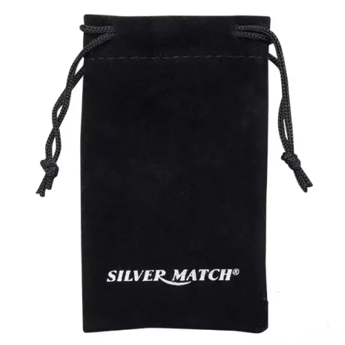 Бензинові запальнички Запальничка газова турбо Silver Match Stockholm Jetflame Чорна (40674361BL)