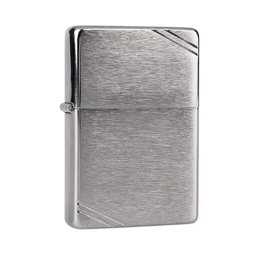 Бензинові запальнички Запальничка ZIPPO Vintage Brushed Chrome (230)