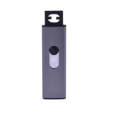 Электроимпульсная зажигалка USB Champ Push Up Single Arc Igniter Серый (40400329)