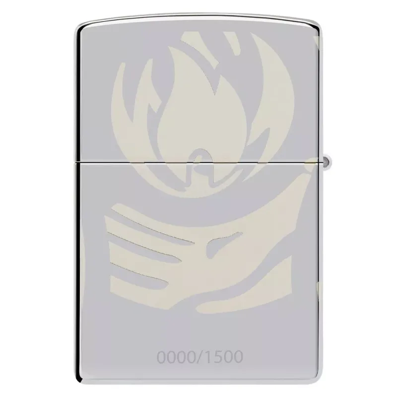 Запальничка армована бензинова колекційна лімітована ZIPPO 1500 шт Keeper of the Flame Armor® 2025 Collectible Of The Year - Europe (46762)