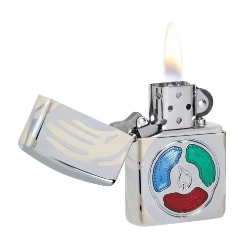 Запальничка армована бензинова колекційна лімітована ZIPPO 1500 шт Keeper of the Flame Armor® 2025 Collectible Of The Year - Europe (46762)
