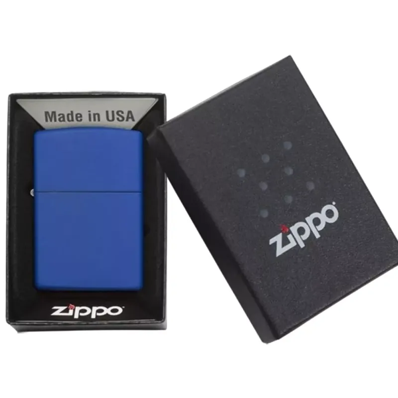 Зажигалка бензиновая Zippo Regular royal blue (229)