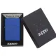 Зажигалка бензиновая Zippo Regular royal blue (229)