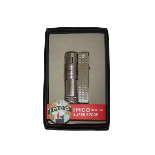 Зажигалка бензиновая IMCO Triplex Super 6700 Oil chrome nickel E/T серебристый хром (IM1800020)