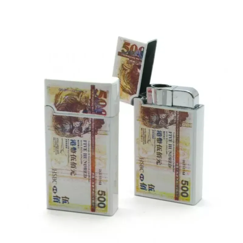Зажигалка металлическая газовая турбо (DN27763)