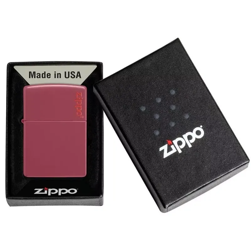 Зажигалка бензиновая Zippo Red Brick Zippo Logo (49844 ZL)