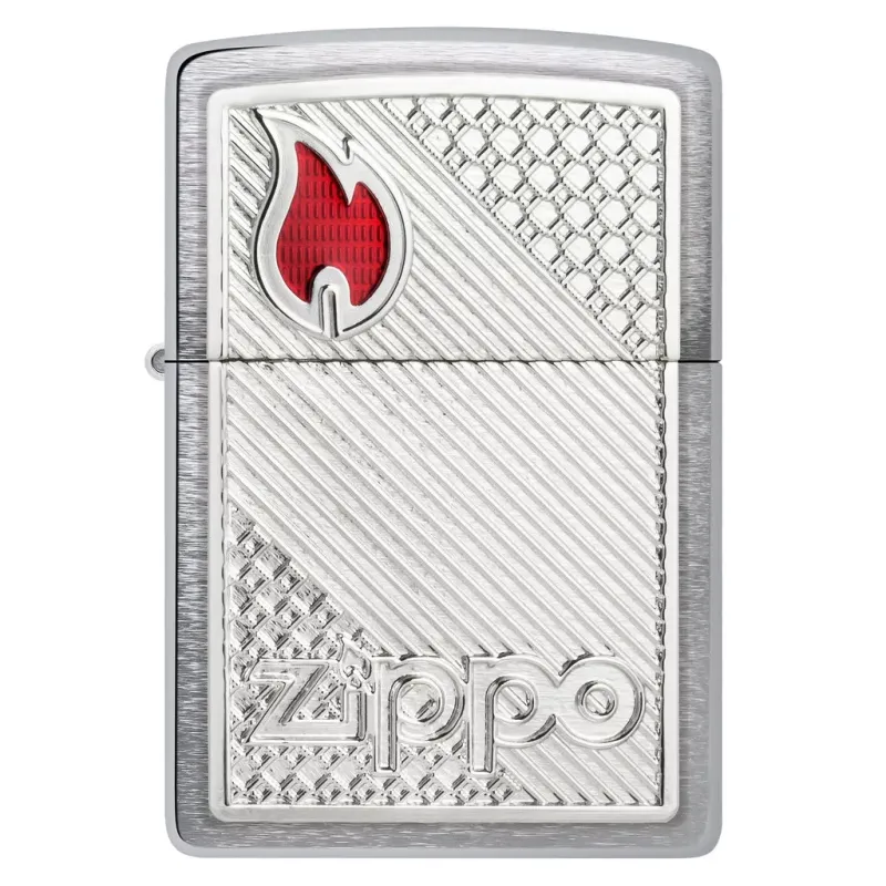 Зажигалка бензиновая Zippo 200 Tiles Emblem (48126)