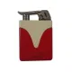 Запальничка газова п'єзо Licences VW Metal Lighter Tank Жовто-червона (40610129YERED)