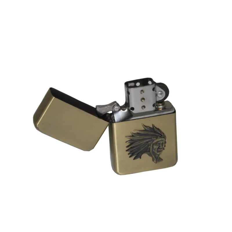 Зажигалка бензиновая STAR ROACH Золотистый (23594STAR)