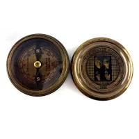 Компас бронзовий "Beatles" Brass Beatles Compass d-6,h-2 см (DN26575A)