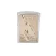 Зажигалка Zippo 28180 Footprint in Sand Brushed Chrome
