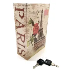 Книга-сейф "Paris" (18х11,5х5,5 см) метал, пластик, різнокольоровий (DN32006)