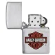 Зажигалка бензиновая Zippo Classic brushed chrome Harley-Davidson (200HDH252)
