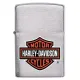 Зажигалка бензиновая Zippo Classic brushed chrome Harley-Davidson (200HDH252)