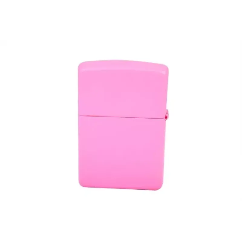 Зажигалка Zippo PINK MATTE с логотипом zippo (238ZL)